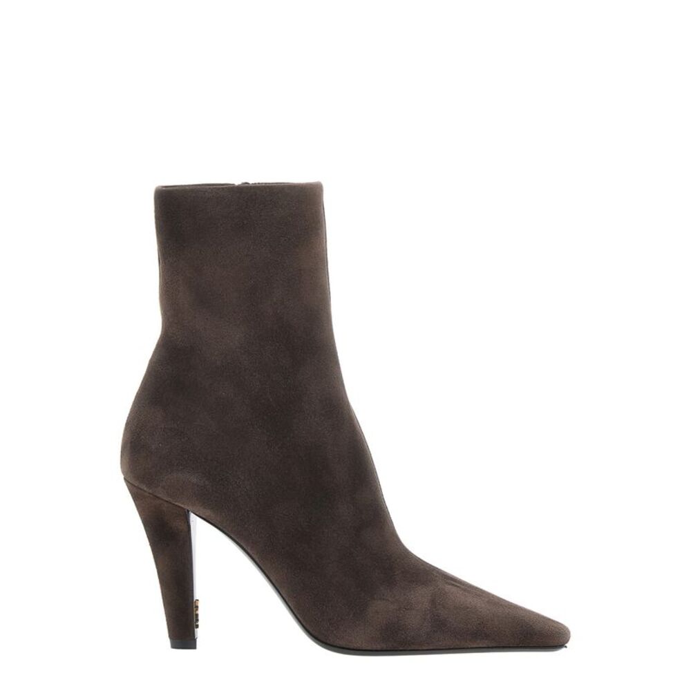 Saint Laurent Women Jill 95 Booties Velvet